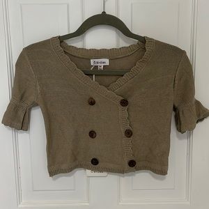 Sweater Cropped Tee